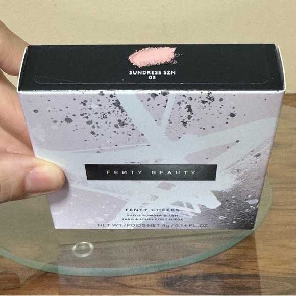 Fenty Beauty by Rihanna Fenty Cheeks Suede Waterproof Powder Blush in Sundress - Picture 12 of 12